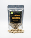 Sea Moss + Bladderwrack + Burdock Root Capsules (100 Count)