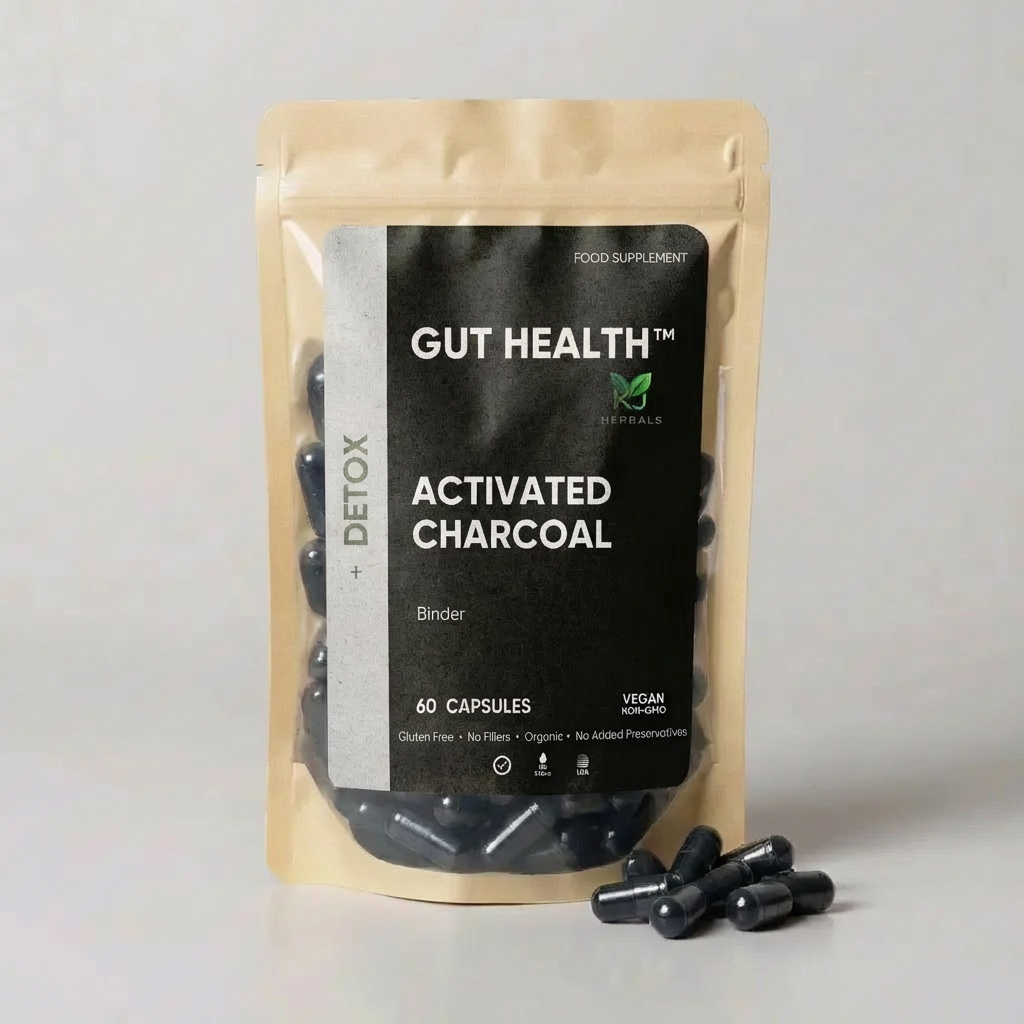 Activated Charcoal (60 Capsules)