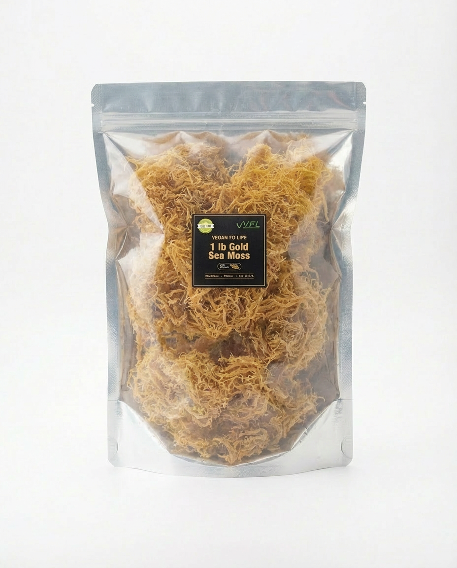 Raw Gold Sea Moss (1 lb)
