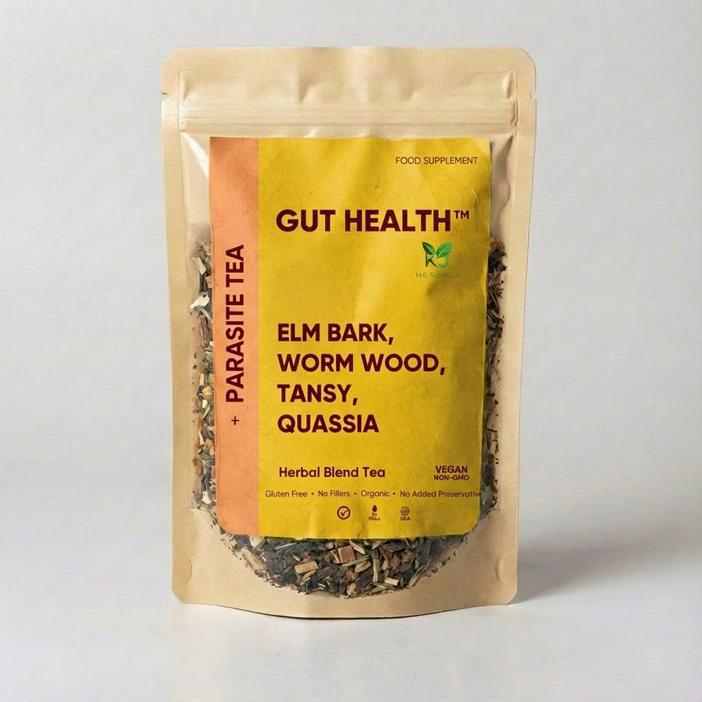 Parasite Cleanse Tea – Elm Bark, Wormwood, Tansy & Quassia