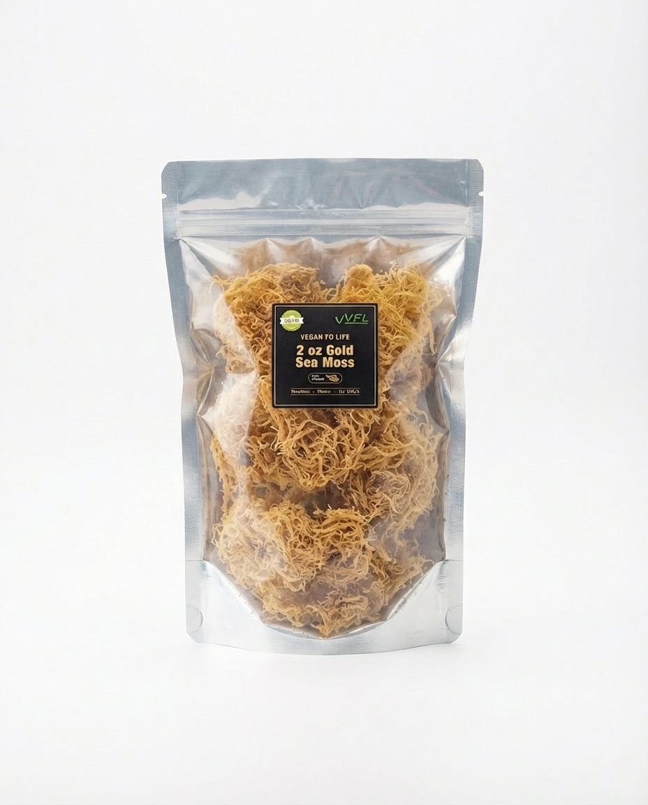 Raw Gold Sea Moss (2 oz)